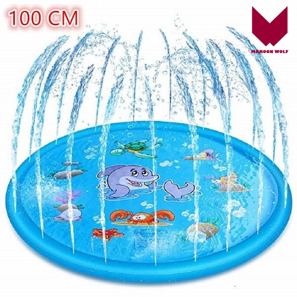 MW. 170cm Inflatable Spray Water Cushion - Summer Kids Play