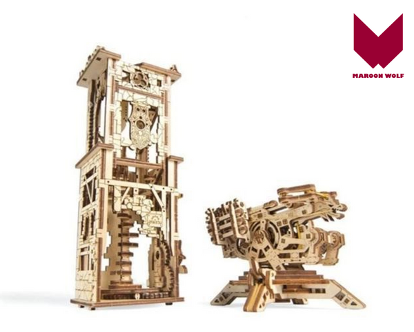 MW. Wooden Mechanical Transmission Model Adult Assembled Toy Birthday Male Kids Gift Toy