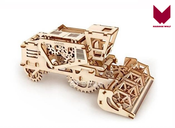 MW. Wooden Mechanical Transmission Model Adult Assembled Toy Birthday Male Kids Gift Toy