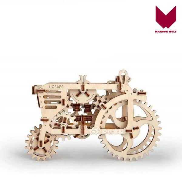 MW. Wooden Mechanical Transmission Model Adult Assembled Toy Birthday Male Kids Gift Toy