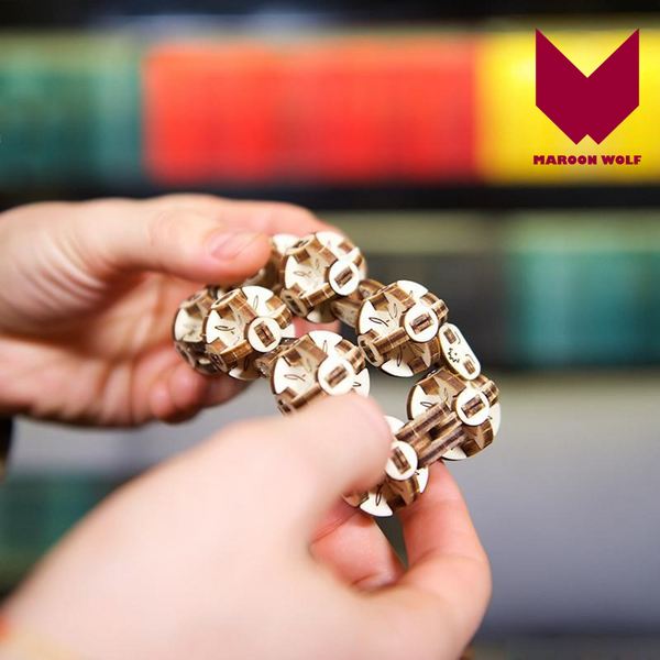 MW. Wooden Fingertip Cube - 2019