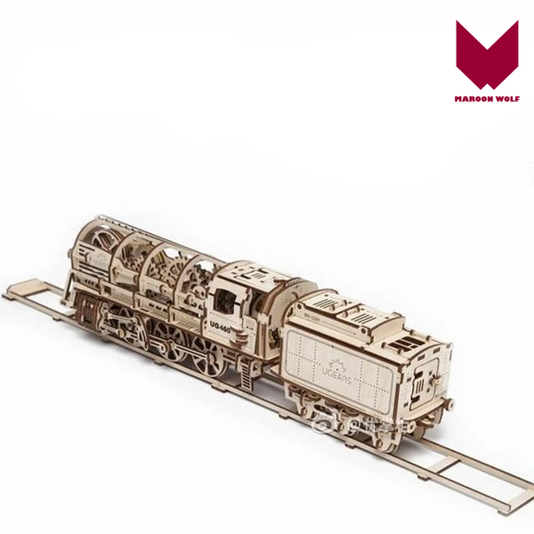 MW. Wooden Mechanical Transmission Model Adult Assembled Toy Birthday Male Kids Gift Toy