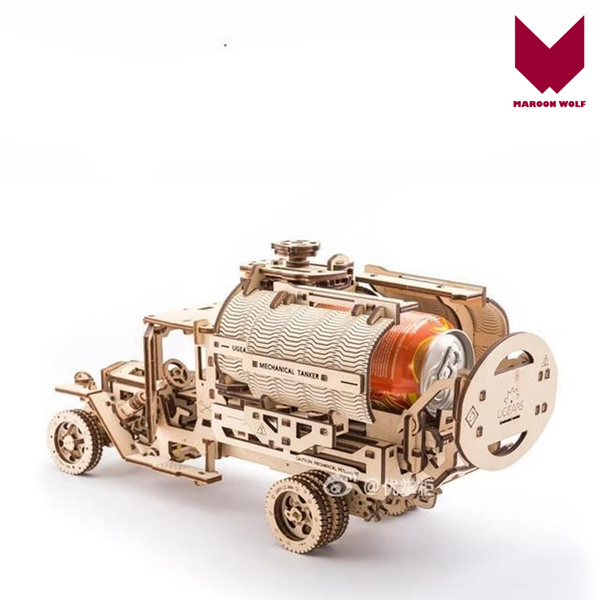 MW. Wooden Mechanical Transmission Model Adult Assembled Toy Birthday Male Kids Gift Toy