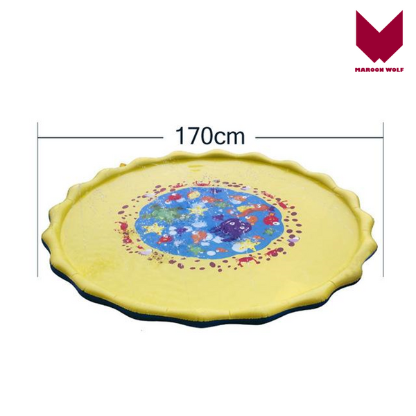 MW. 170cm Inflatable Spray Water Cushion - Summer Kids Play