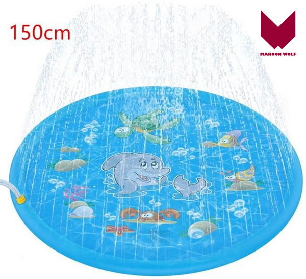 MW. 170cm Inflatable Spray Water Cushion - Summer Kids Play