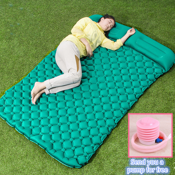 Inflatable Mattress Tent Cushion Air Camping Mats - Soft Moistureproof