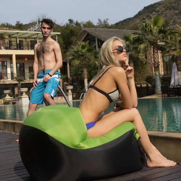 Inflatable Polyester Air Sofa Chair for outdoor