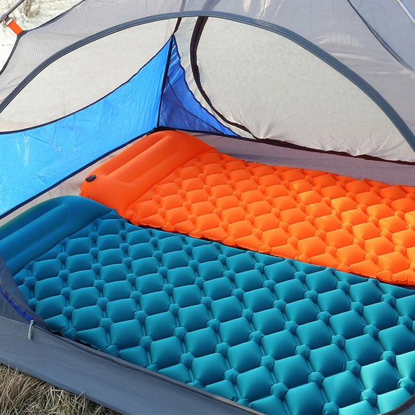 Inflatable Mattress Tent Cushion Air Camping Mats - Soft Moistureproof