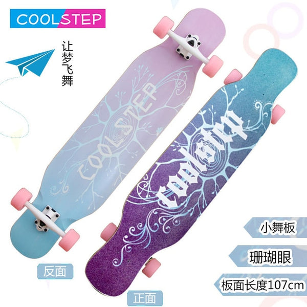 Dancing Long board Skateboard - Freestyle Street Road Skateboard