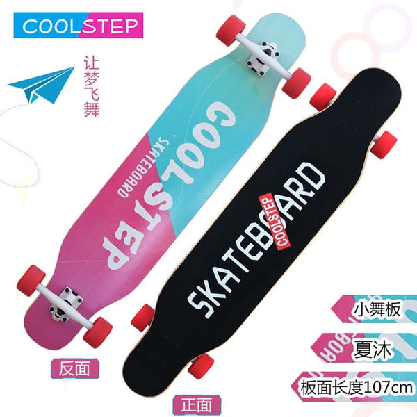 Dancing Long board Skateboard - Freestyle Street Road Skateboard