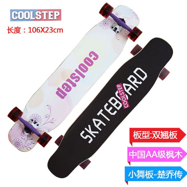 Dancing Long board Skateboard - Freestyle Street Road Skateboard