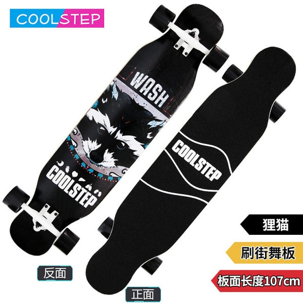 Dancing Long board Skateboard - Freestyle Street Road Skateboard