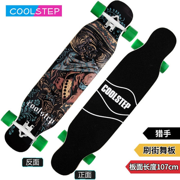 Dancing Long board Skateboard - Freestyle Street Road Skateboard