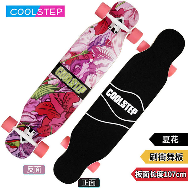 Dancing Long board Skateboard - Freestyle Street Road Skateboard