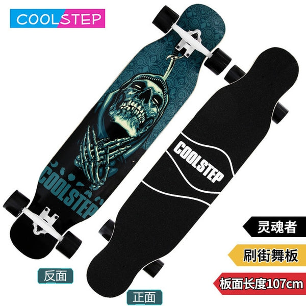 Dancing Long board Skateboard - Freestyle Street Road Skateboard