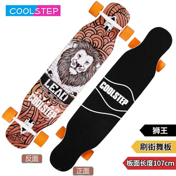 Dancing Long board Skateboard - Freestyle Street Road Skateboard