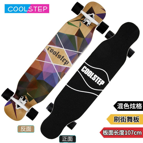 Dancing Long board Skateboard - Freestyle Street Road Skateboard