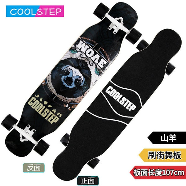 Dancing Long board Skateboard - Freestyle Street Road Skateboard