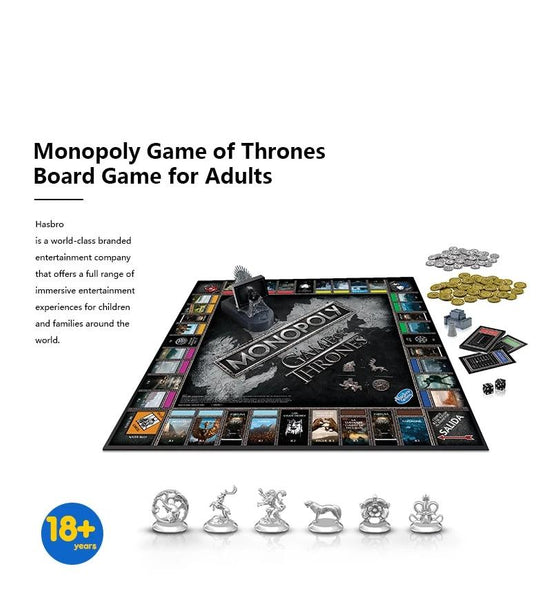 Monopoly GOT Board Game - Hasbro 2020