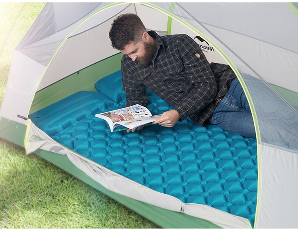 Inflatable Mattress Tent Cushion Air Camping Mats - Soft Moistureproof