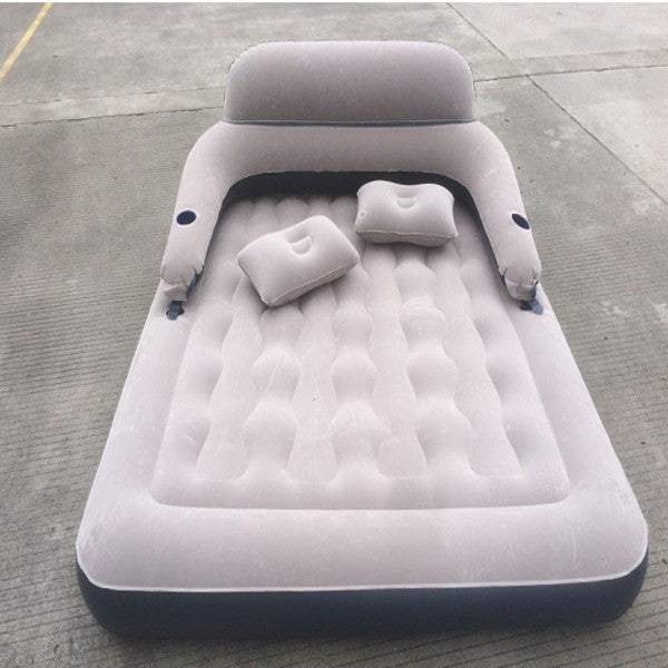 Inflatable air mattress bed PVC air mattresses with flocking surface