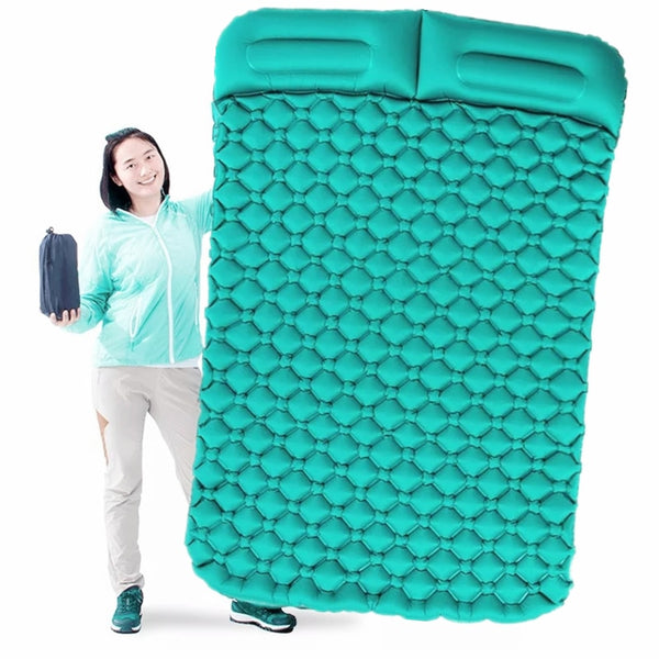 Inflatable Mattress Tent Cushion Air Camping Mats - Soft Moistureproof