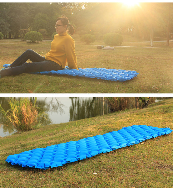 Inflatable Mattress Tent Cushion Air Camping Mats - Soft Moistureproof