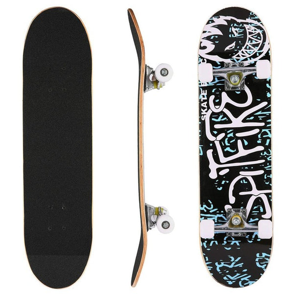 Fashion PRO Print Wood board +PU wheels Complete Deck Skateboard