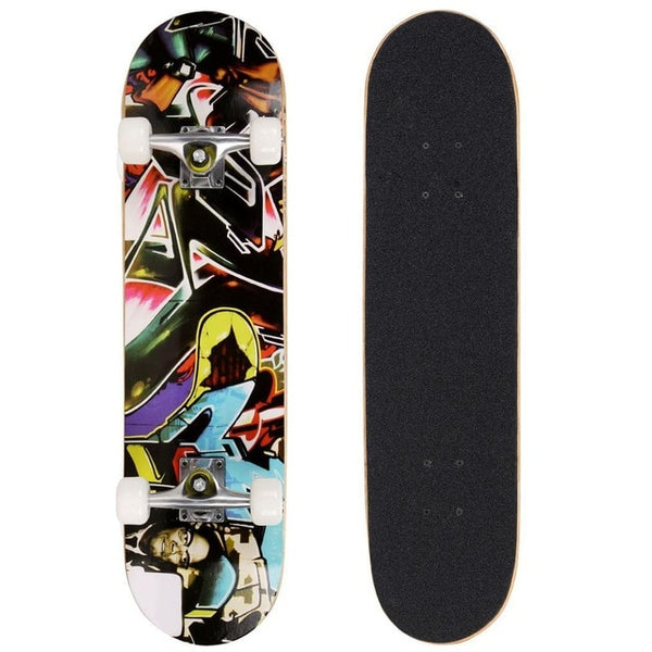 Fashion PRO Print Wood board +PU wheels Complete Deck Skateboard