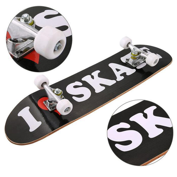 Fashion PRO Print Wood board +PU wheels Complete Deck Skateboard