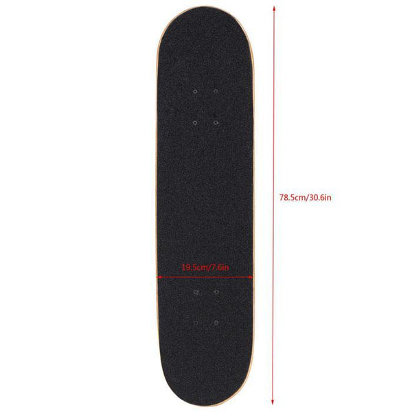 Fashion PRO Print Wood board +PU wheels Complete Deck Skateboard