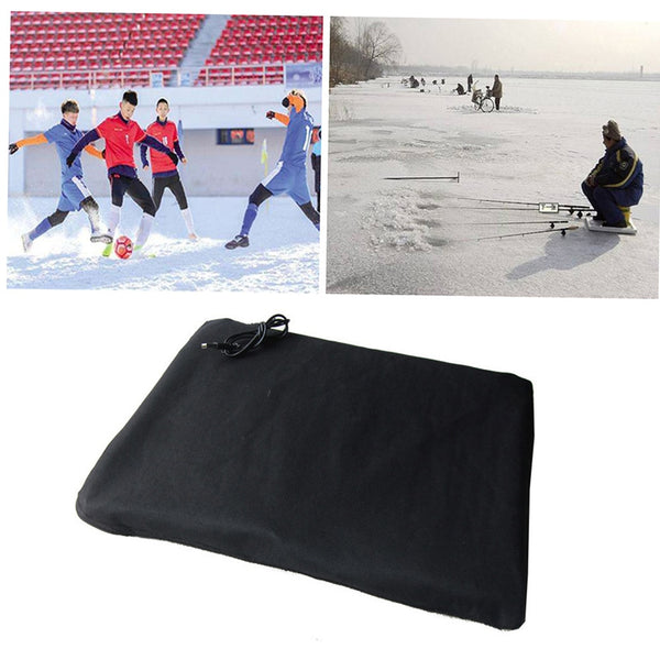 Outdoor Winter Fishing Heating Inflatable Cushion  -USB Automatic Carbon Fiber seat