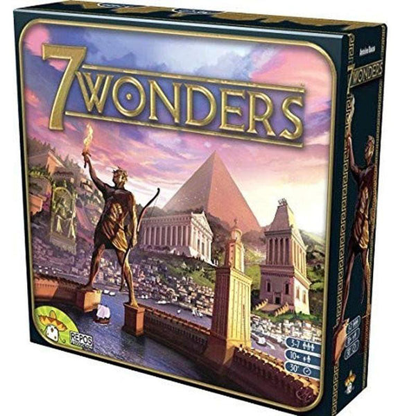 7 Wonders / Duel Board Game Multi-Colored Cards Family Home Entertainment