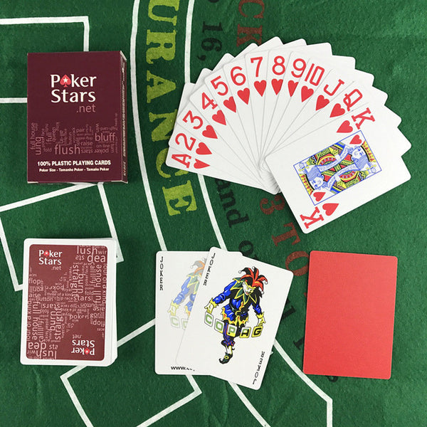 10Sets/Lot Baccarat Texas Hold'em Plastic Playing Cards Waterproof