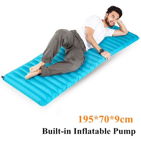 Inflatable Mattress Tent Cushion Air Camping Mats - Soft Moistureproof