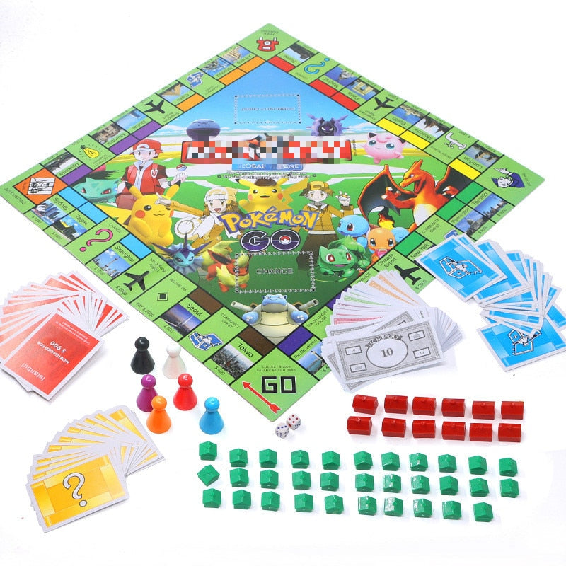 Pokemon Toy Monopoly Board Game - 2020