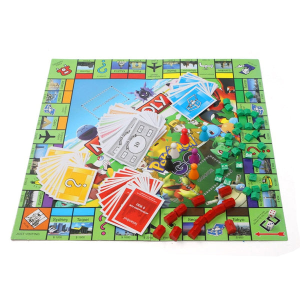 Pokemon Toy Monopoly Board Game - 2020