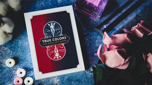 True Colors By Eric Chien (Gimmick and Online Instructions) Close up Magic Props Illusions Card Magic