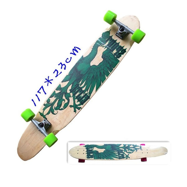 Longboard - Surfboard Old School Cruiser single kick Skateboard - 2020