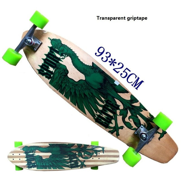 Longboard - Surfboard Old School Cruiser single kick Skateboard - 2020