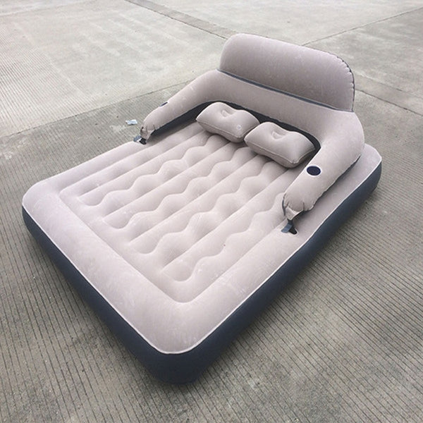 Inflatable air mattress bed PVC air mattresses with flocking surface