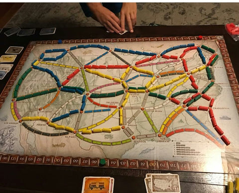 Days of Wonder Ticket to Ride Board game Party Table card games - Adults