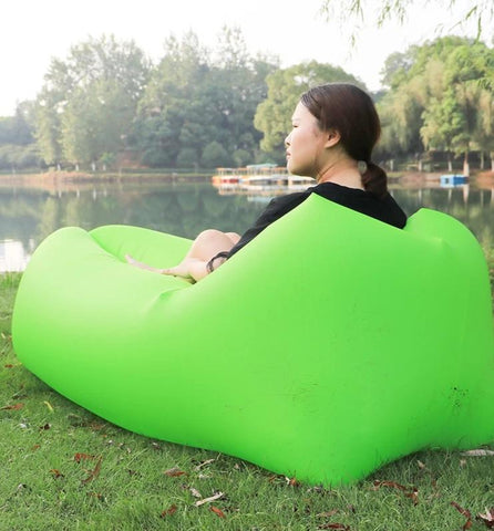 Fast Folding Garden Chair Inflatable Sofa - Sleeping Air Sofa Bed